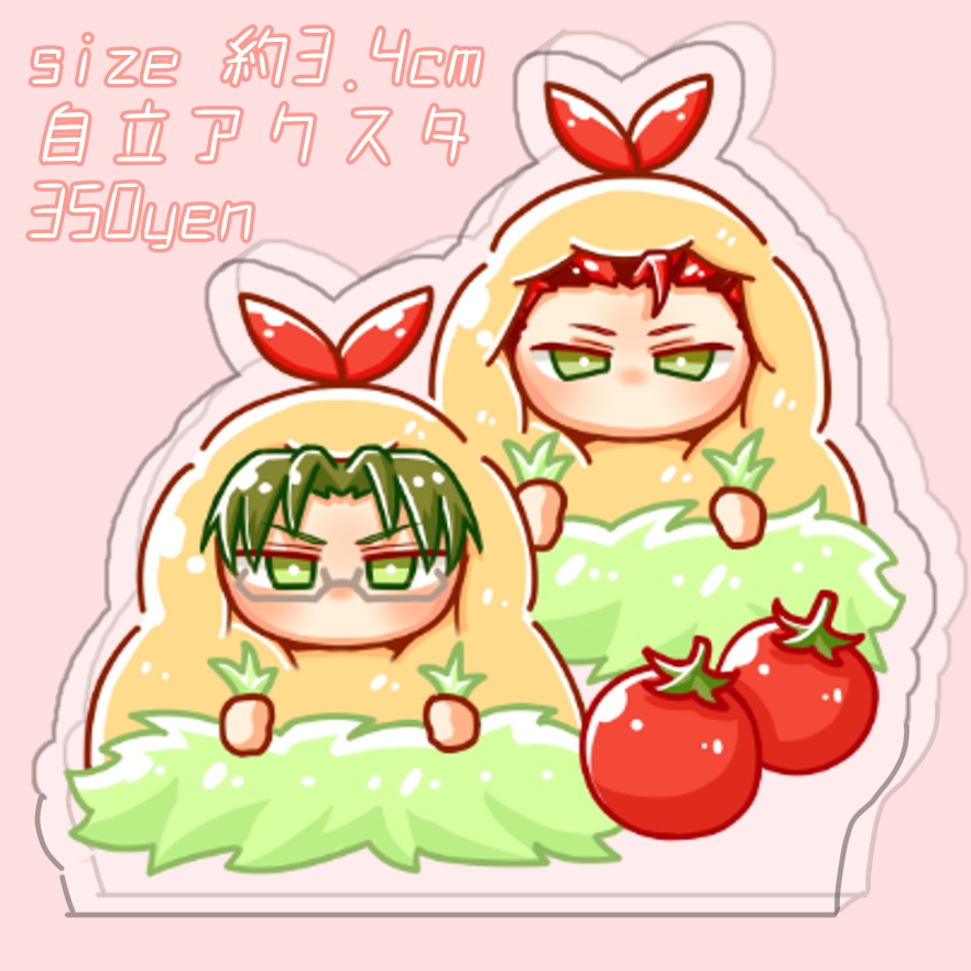 【New】自立ミニアクリルスタンド 敬紅エビフライ