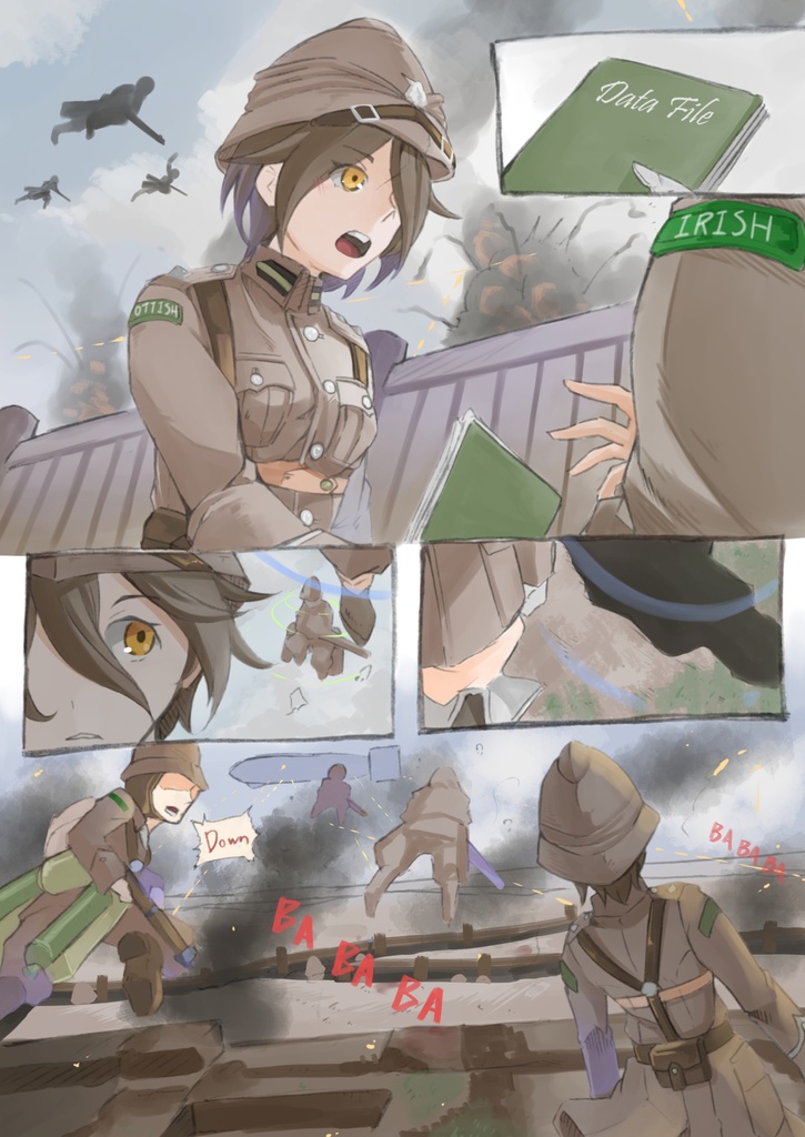 ボーイッシュな軍人の報告書6