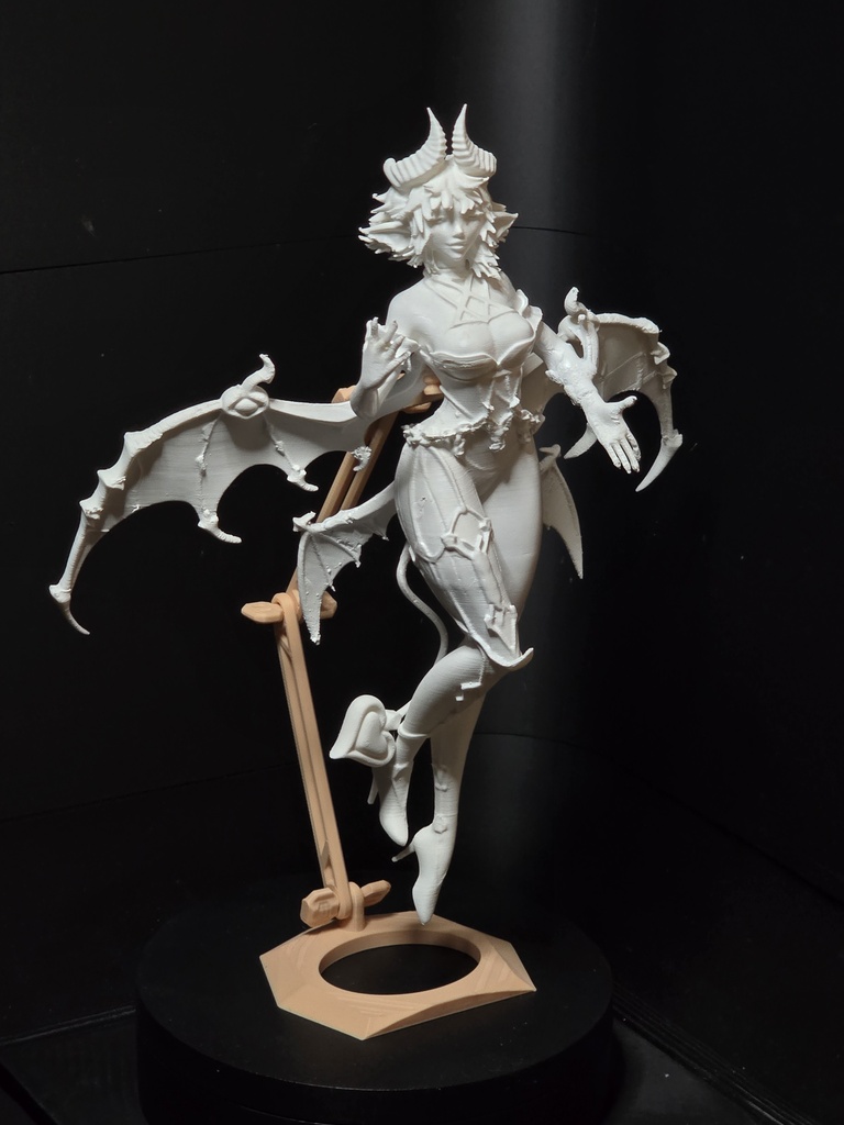 1/7 魅惑サキュバス フィギュア 製表面処理済・塗装準備完了
