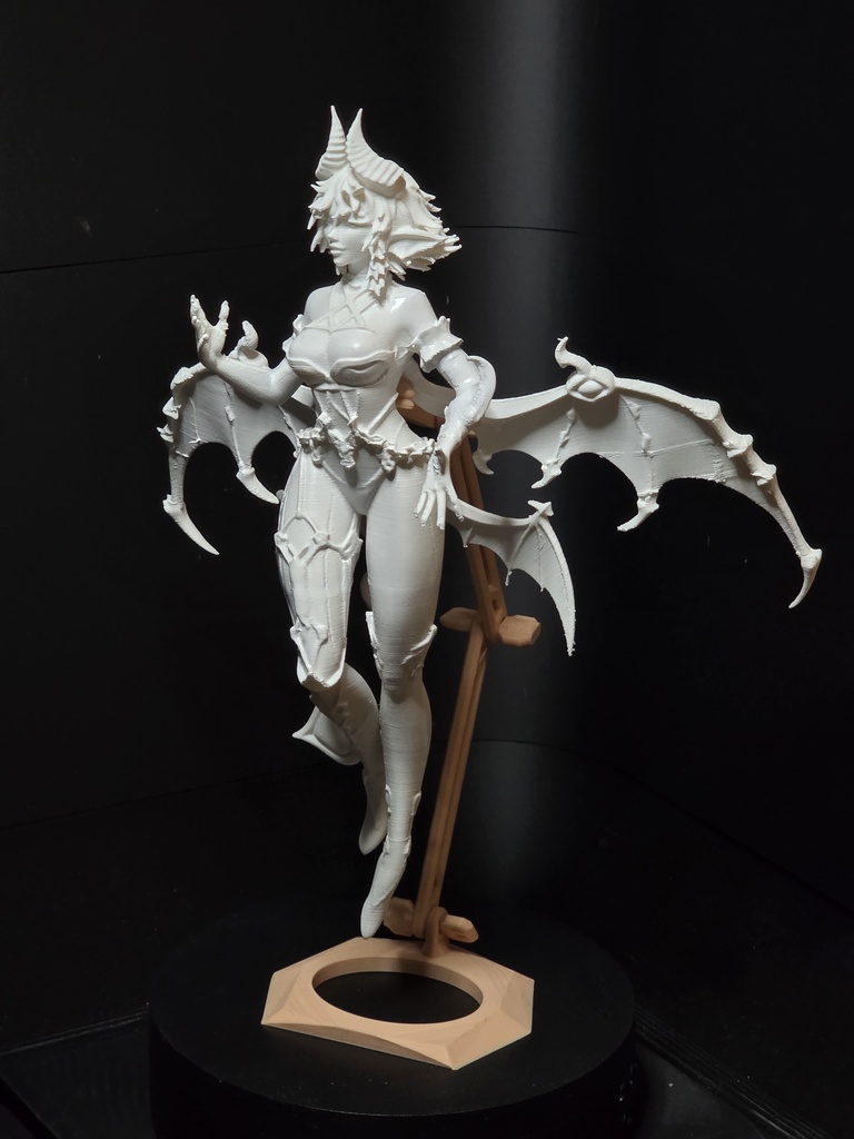 1/7 魅惑サキュバス フィギュア 製表面処理済・塗装準備完了