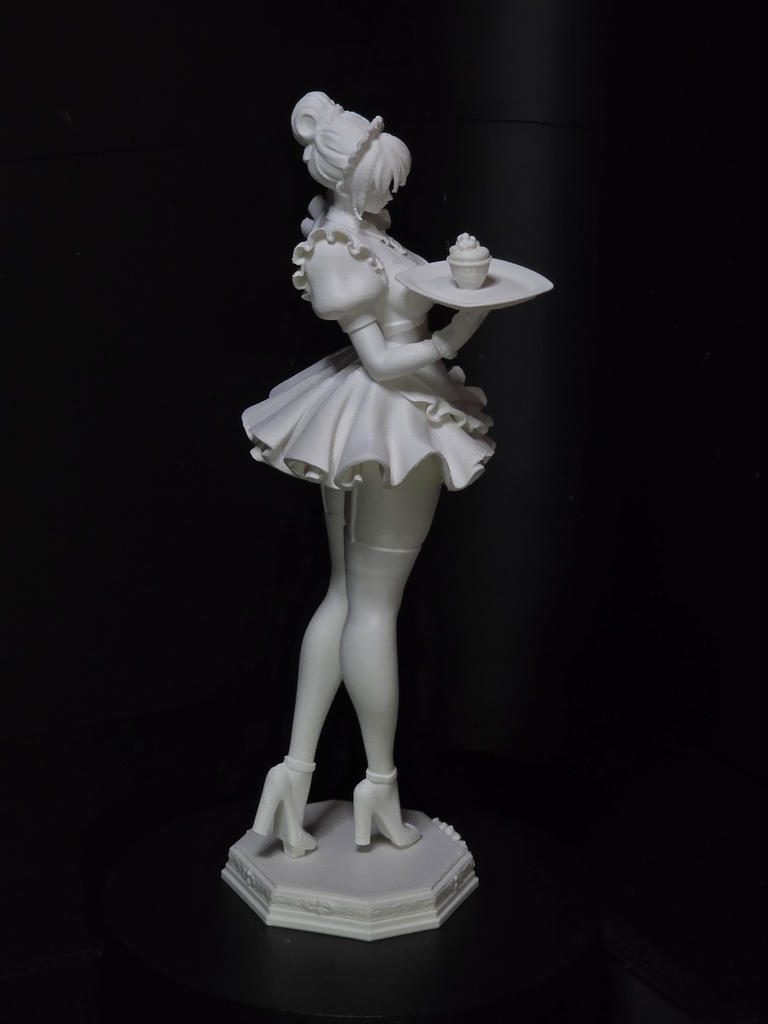 1/8 カップケーキメイド フィギュア 製表面処理済・塗装準備完了
