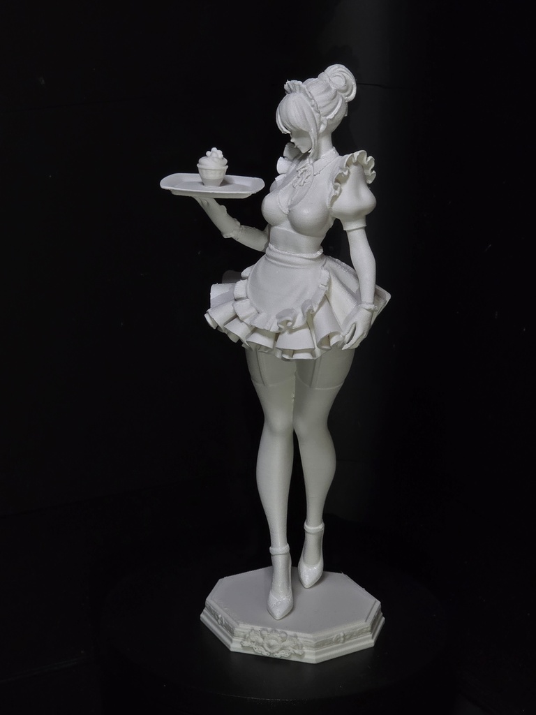 1/8 カップケーキメイド フィギュア 製表面処理済・塗装準備完了