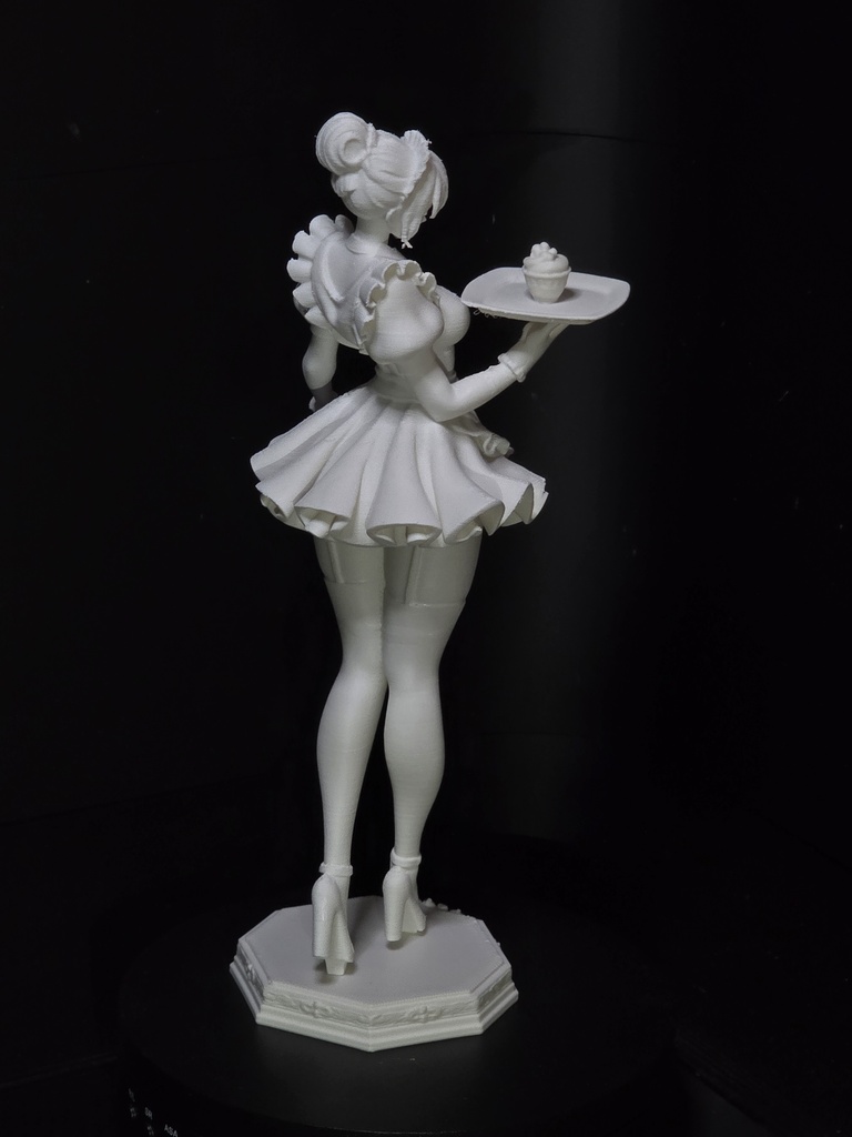 1/8 カップケーキメイド フィギュア 製表面処理済・塗装準備完了
