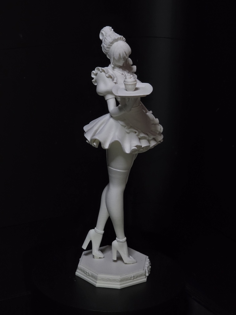 1/8 カップケーキメイド フィギュア 製表面処理済・塗装準備完了
