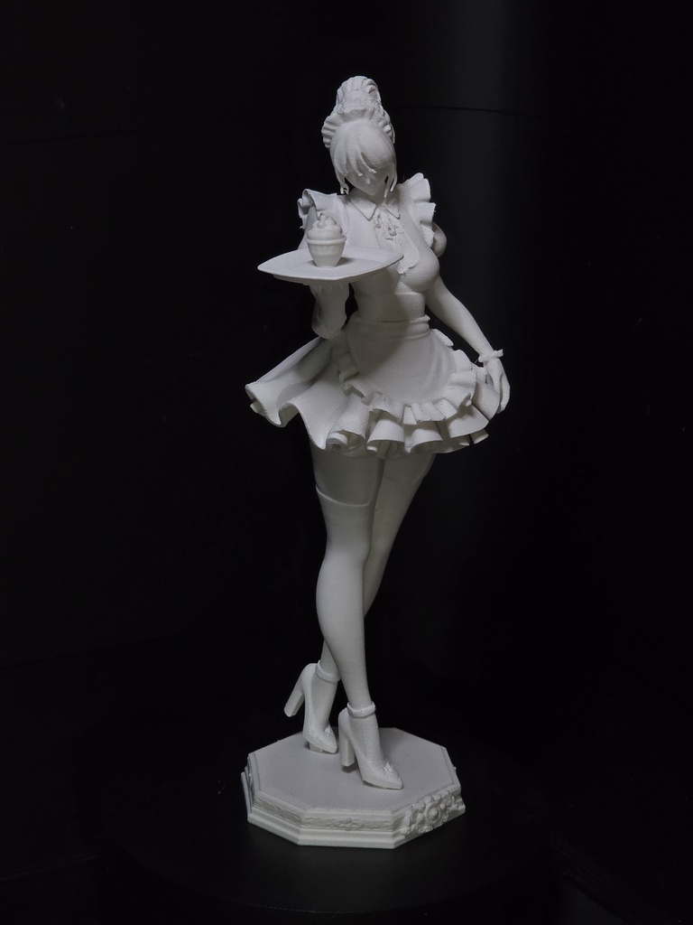 1/8 カップケーキメイド フィギュア 製表面処理済・塗装準備完了