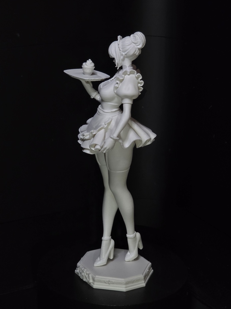 1/8 カップケーキメイド フィギュア 製表面処理済・塗装準備完了