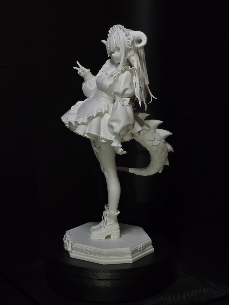 1/9 ドラゴン・メイド フィギュア 製表面処理済・塗装準備完了