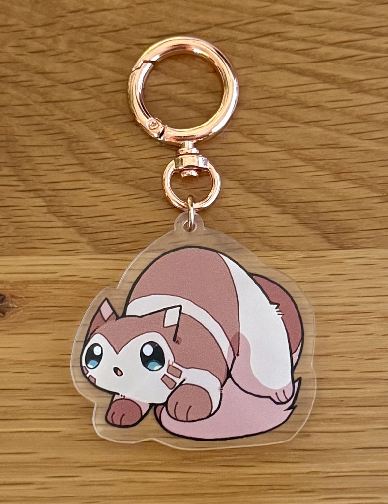 つままれオオタチアクリルキーホルダー