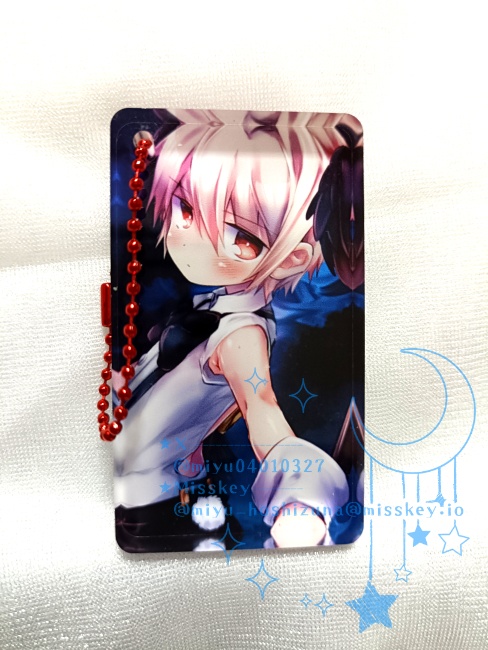 【C107】ToS闇ウィズくんアクリルブロックキーホルダー