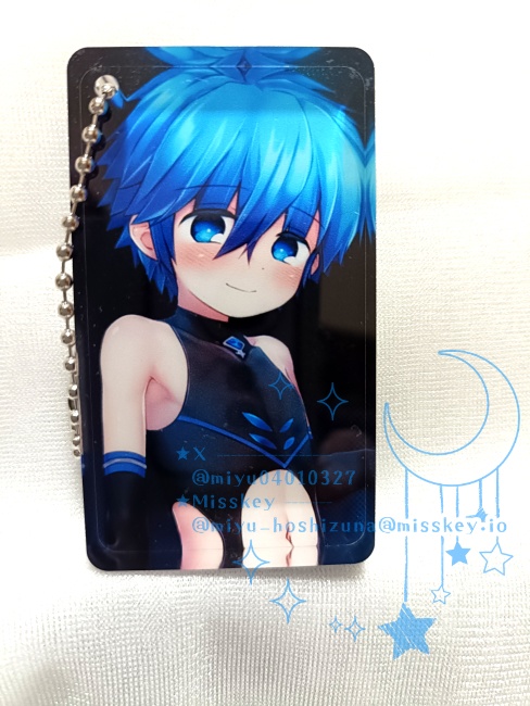 【C107】ソーマアクリルブロックキーホルダー