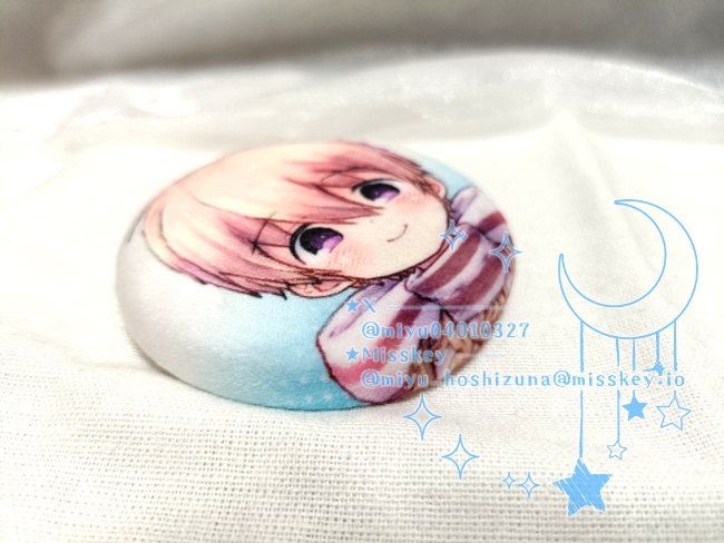 【C107】ToSプリくん&弓くん缶バッジセット