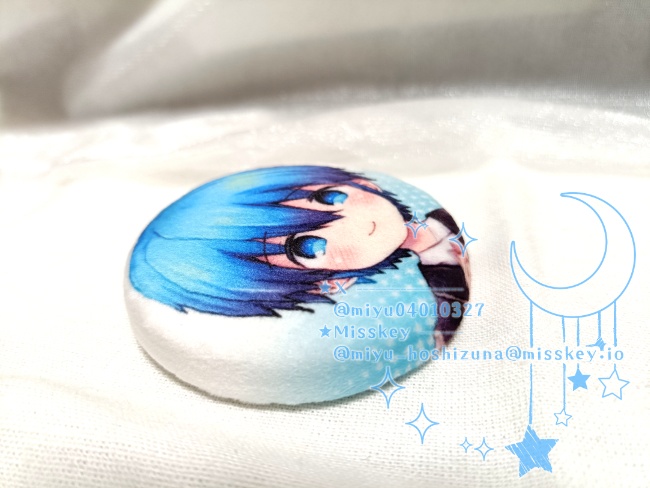 【C107】ToSプリくん&弓くん缶バッジセット