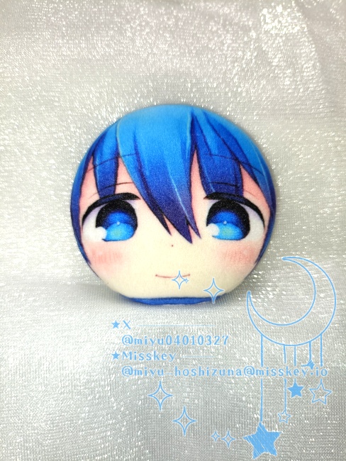 【C107】ソーマ顔缶バッジ