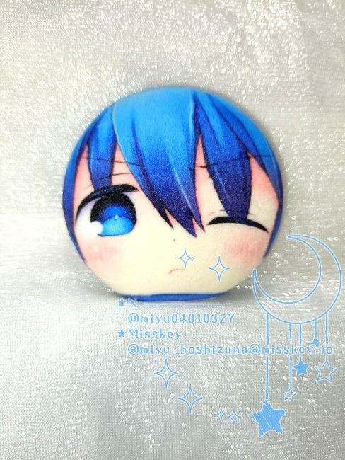 【C107】ソーマ顔缶バッジ