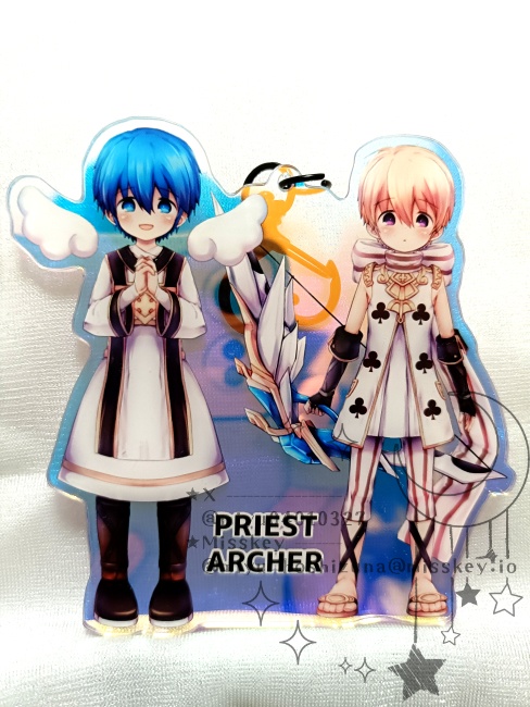 【C107】ToSプリくん&弓くんアクリルキーホルダー