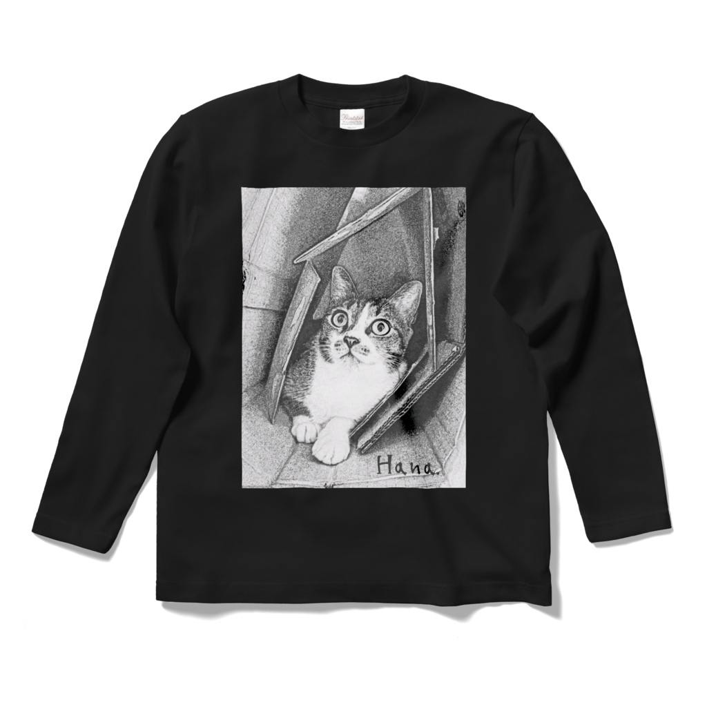 【バリ猫応援】Happy bali catsオリジナルロングスリーブTシャツ