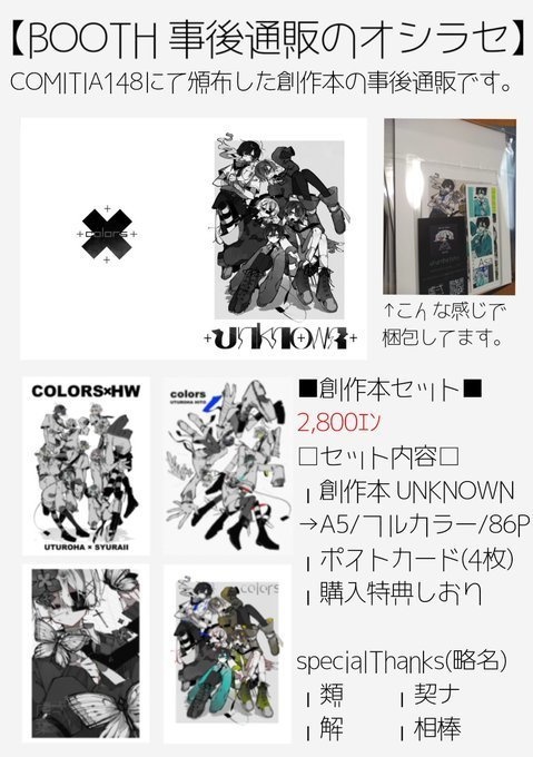 『UNKNOWN』/創作本セット