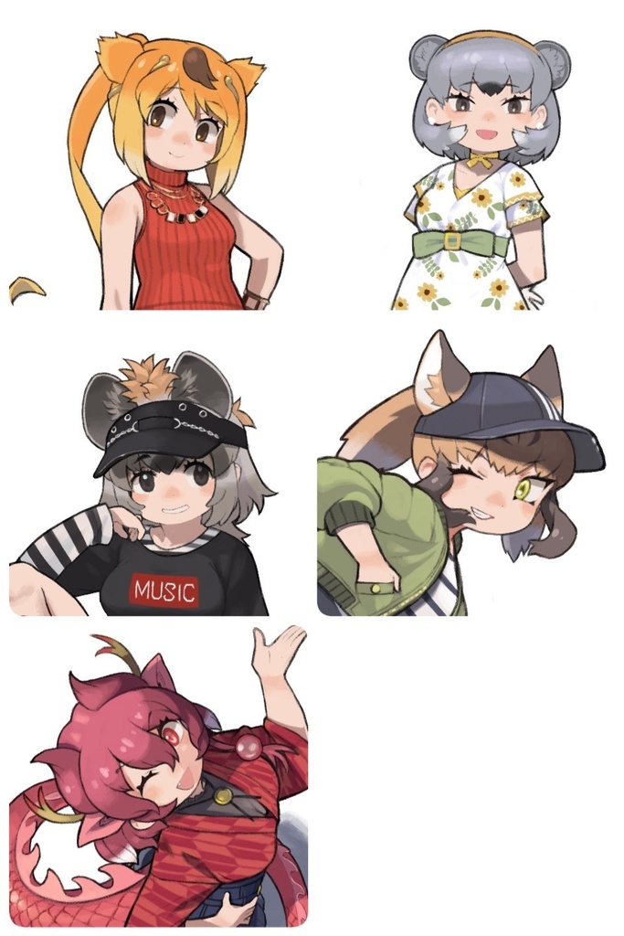 うるわしきフレンズ達ーお気に入りなフレンズのイラスト集ー