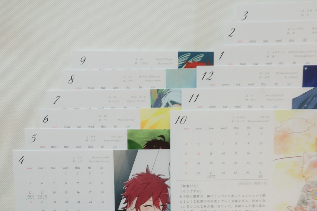 燐ひめカレンダーコンプリートセット