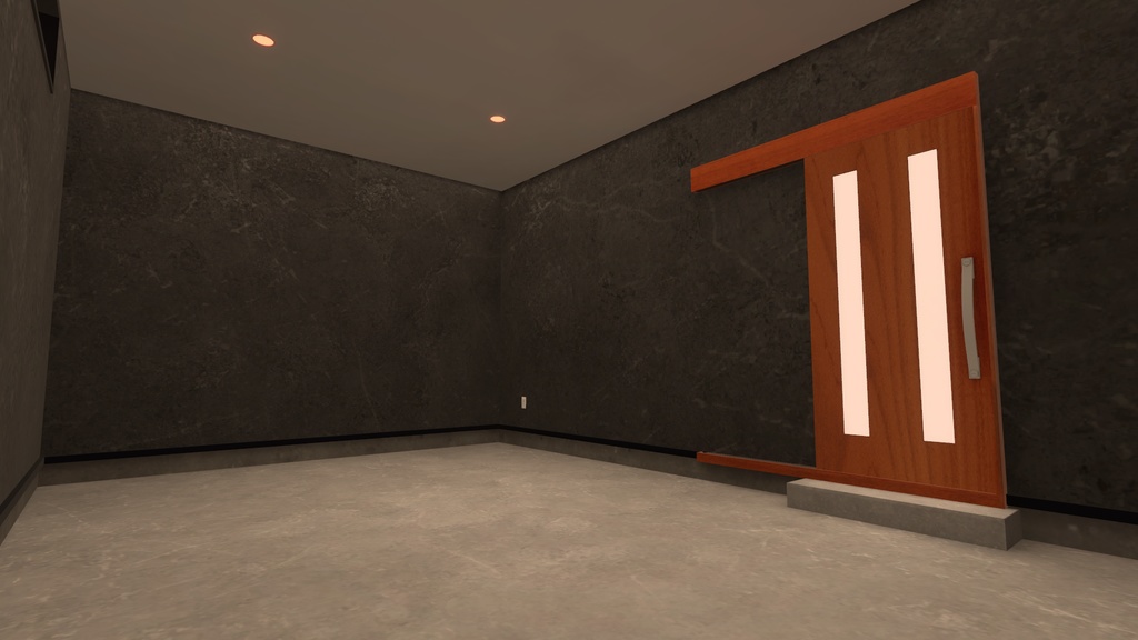 【VRChat向けWorld】和MODERN HOUSE【VCC対応】