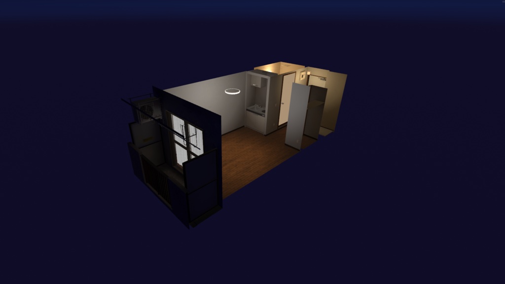 【VRChat向けワールド】RokujouRoom