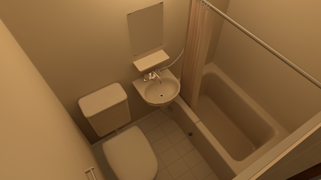 【VRChat向けワールド】RokujouRoom