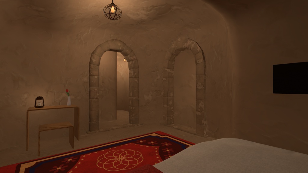 【VRChat向けワールド】CaveHotel