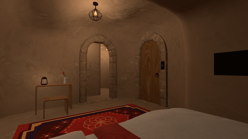 【VRChat向けワールド】CaveHotel