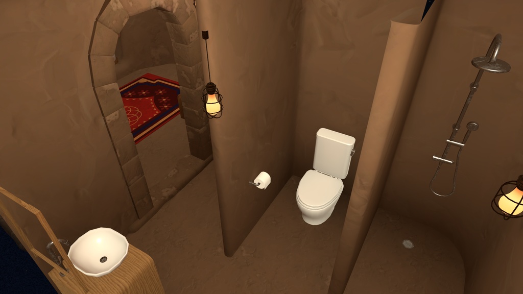 【VRChat向けワールド】CaveHotel