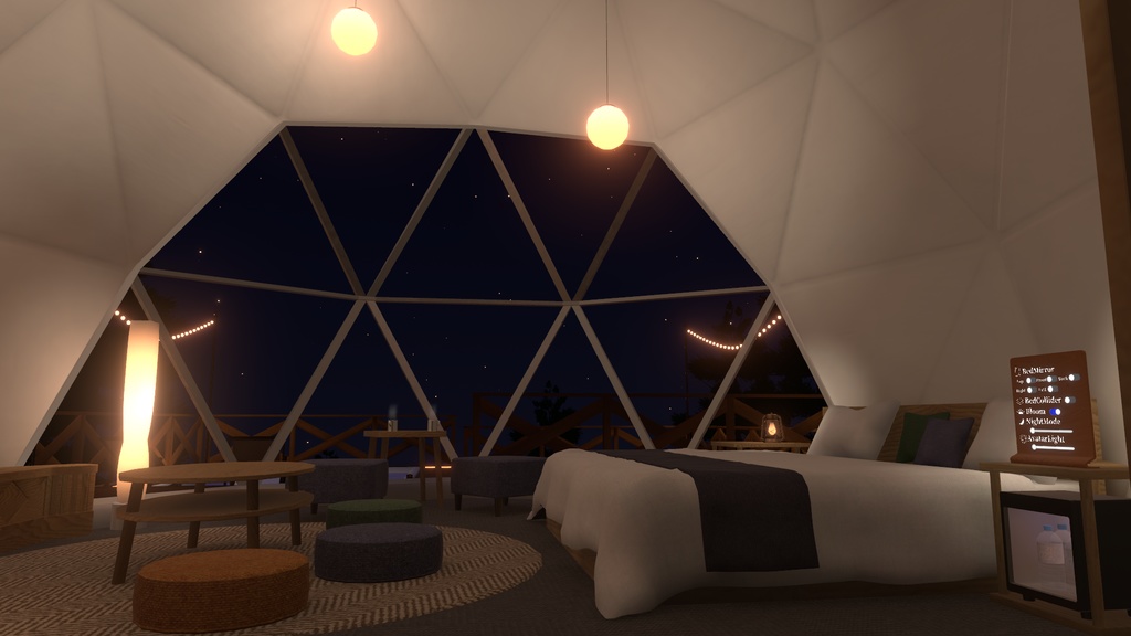 VRCワールド「瞬く星のひみつきち」