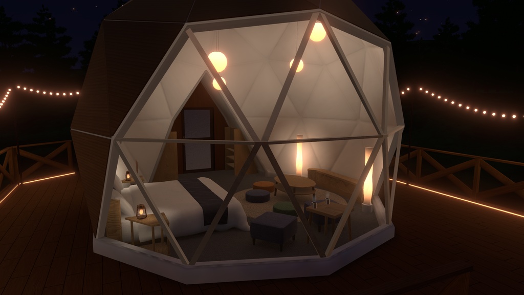 VRCワールド「瞬く星のひみつきち」