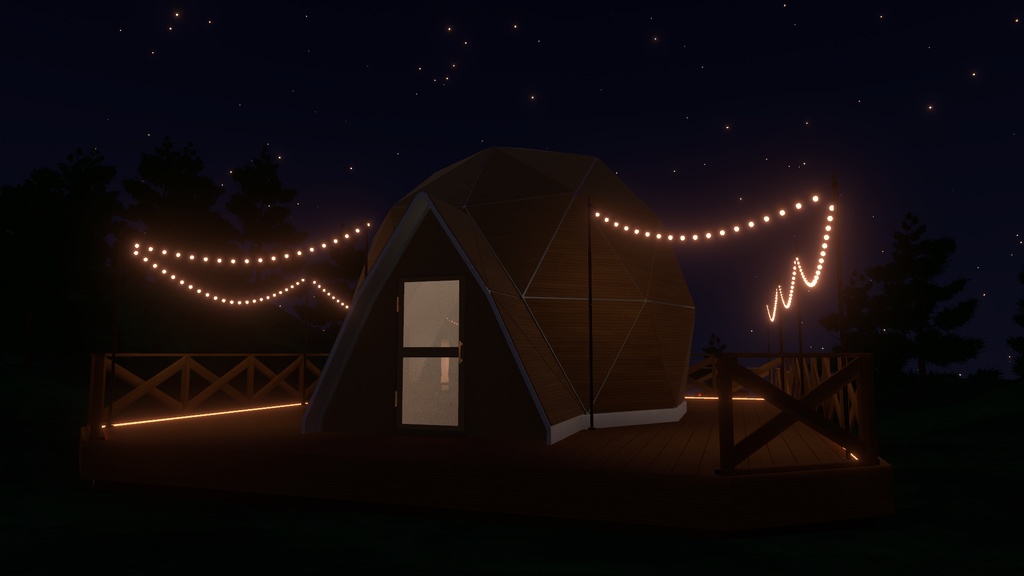 VRCワールド「瞬く星のひみつきち」