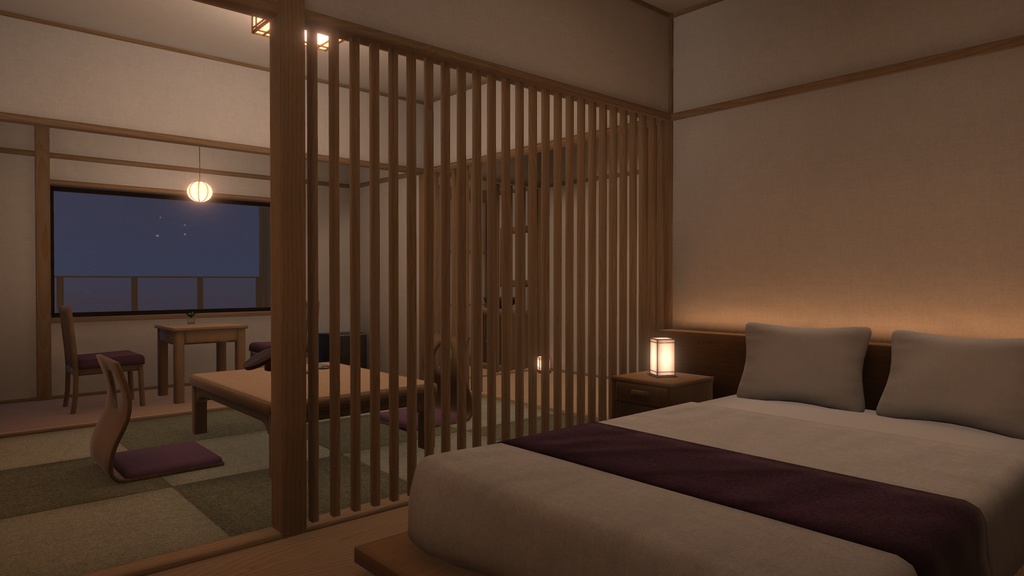 VRCワールド「うみべの宿-SeasideINN」