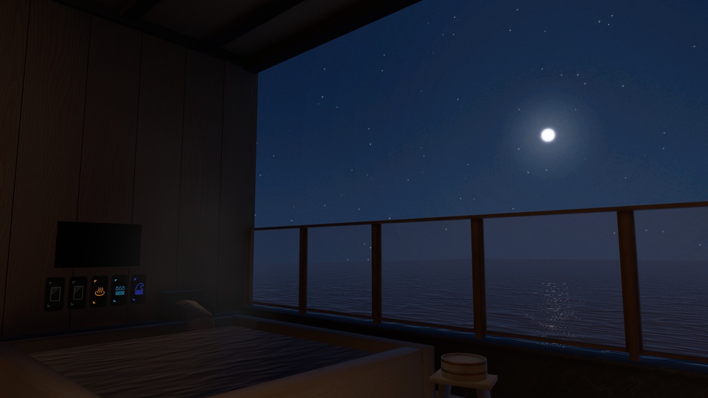 VRCワールド「うみべの宿-SeasideINN」