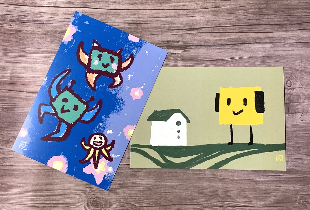 川柳イラストカード