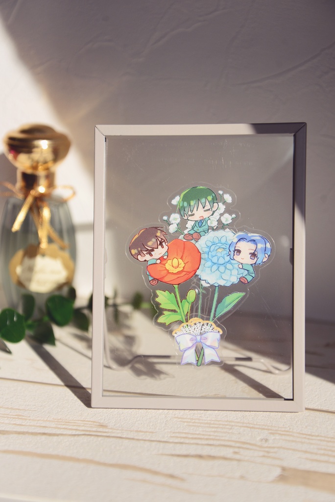 ブーケステッカーセット