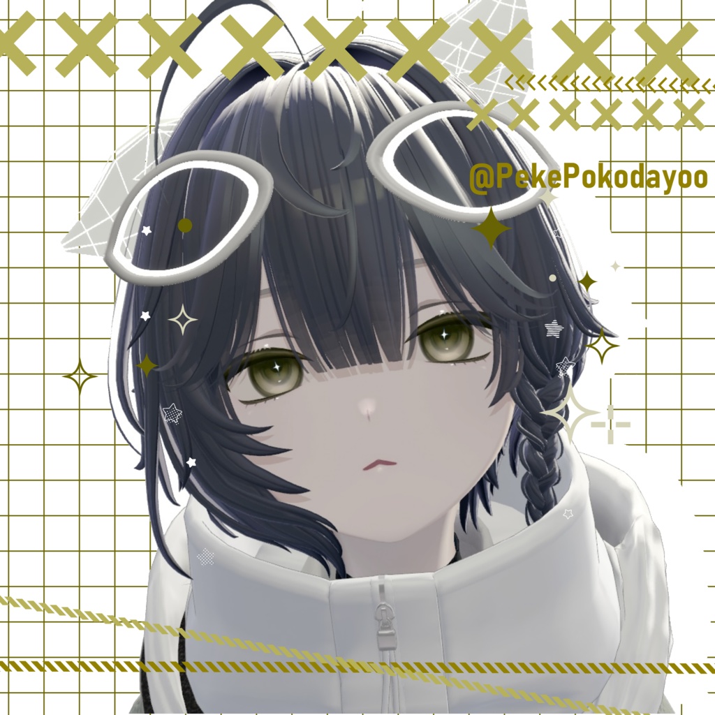 HAZY LIGHT EYE AND MAKE TEXTURE KUUTA