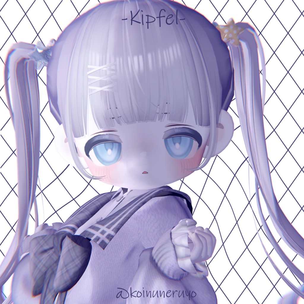 〈キプフェル・シフォン対応〉fuwafurueye texturetu