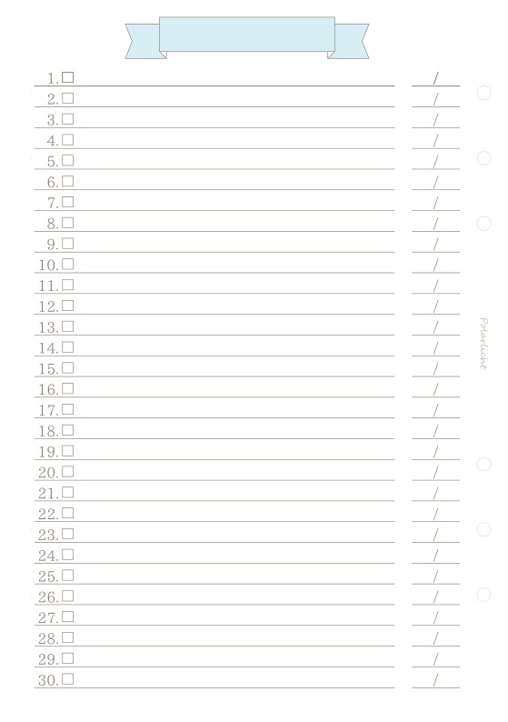 List