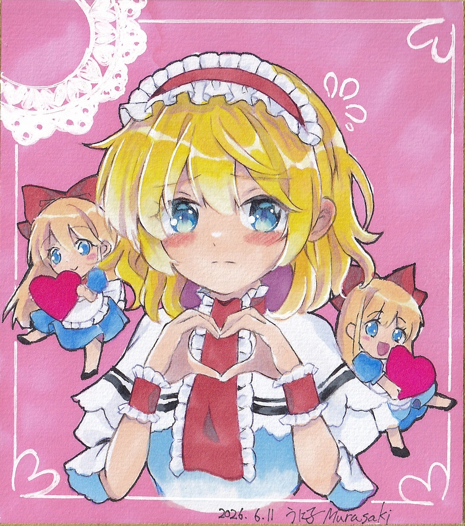 【原画色紙】アリス・マーガトロイド