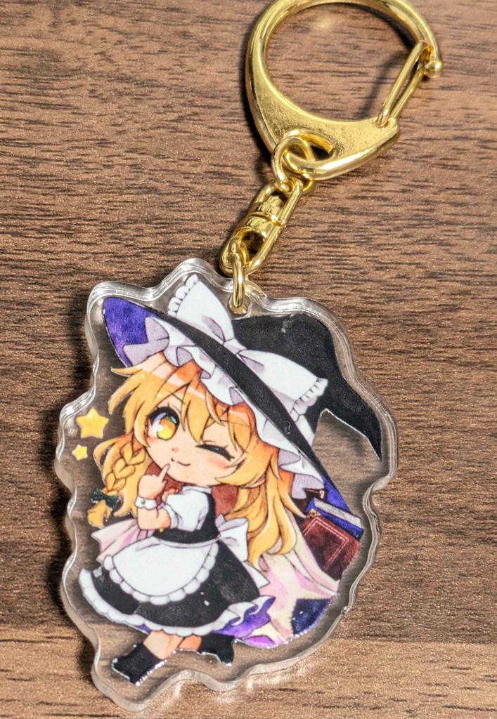 霧雨魔理沙アクリルキーホルダー
