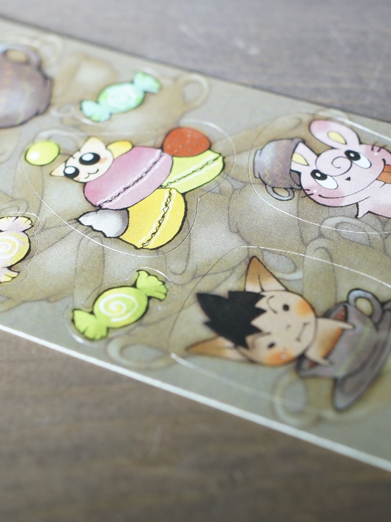 オリジナルシール◆Pleasent→TEA◇紅茶◇ティータイム