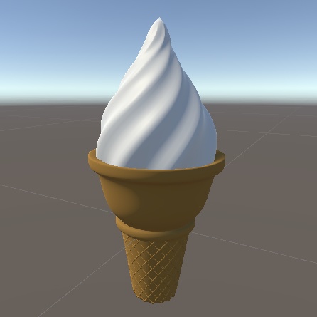 Free 3Dモデル ソフトクリーム Softcream アイス icecream