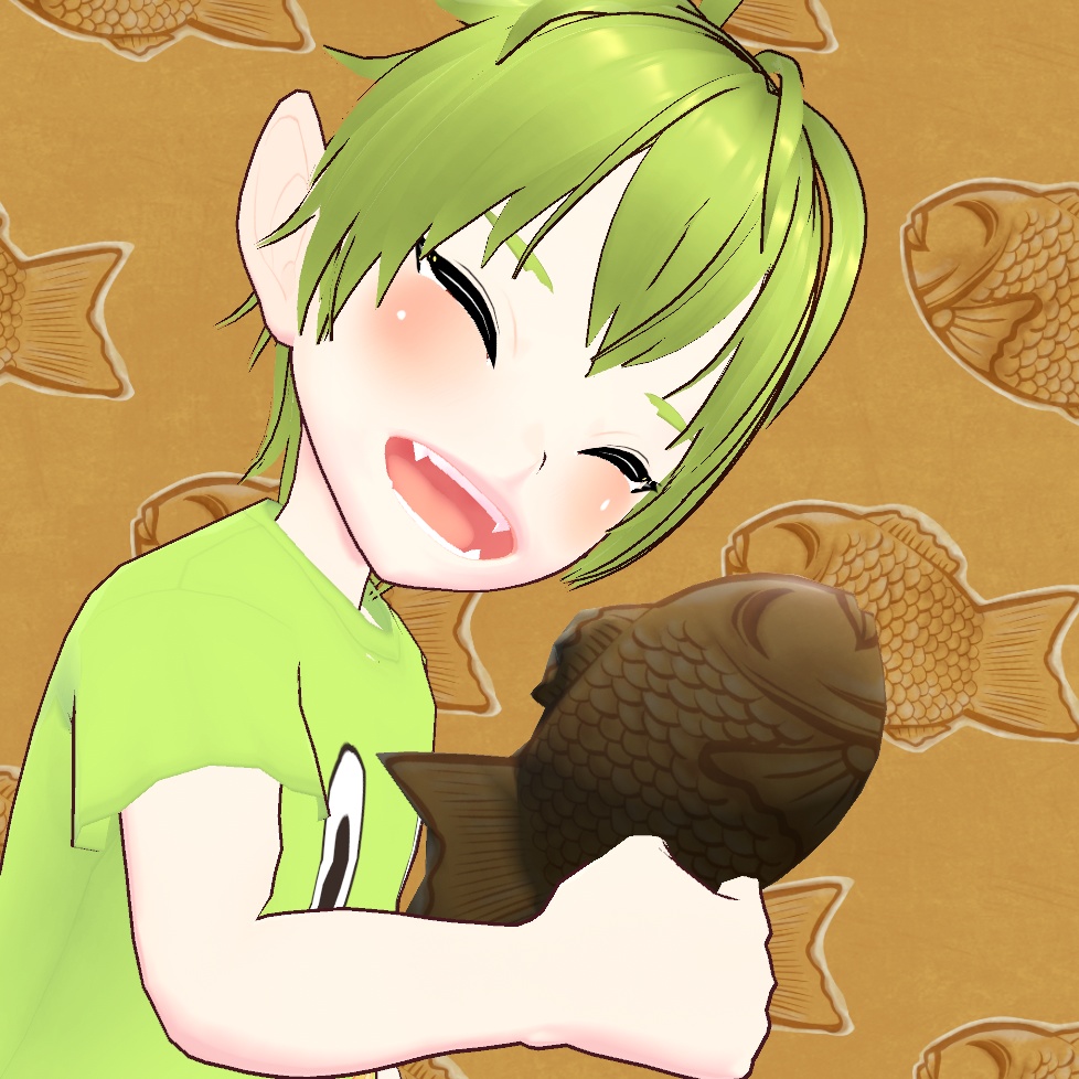 Free 3Dモデル たい焼き タイ焼き 鯛焼き Taiyaki