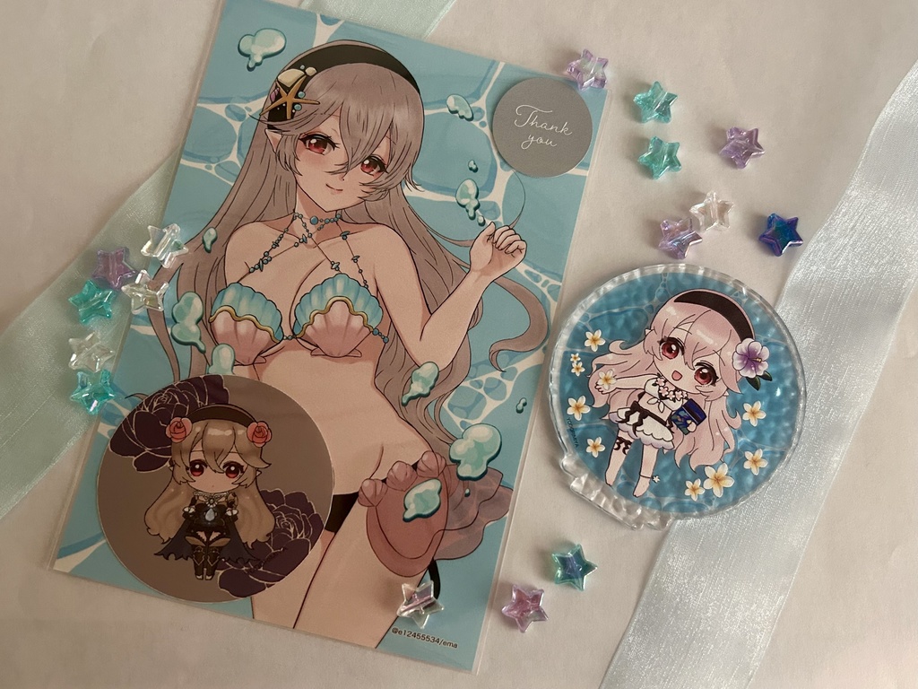 カムイちゃんアクスタ＆ポスカシールセット