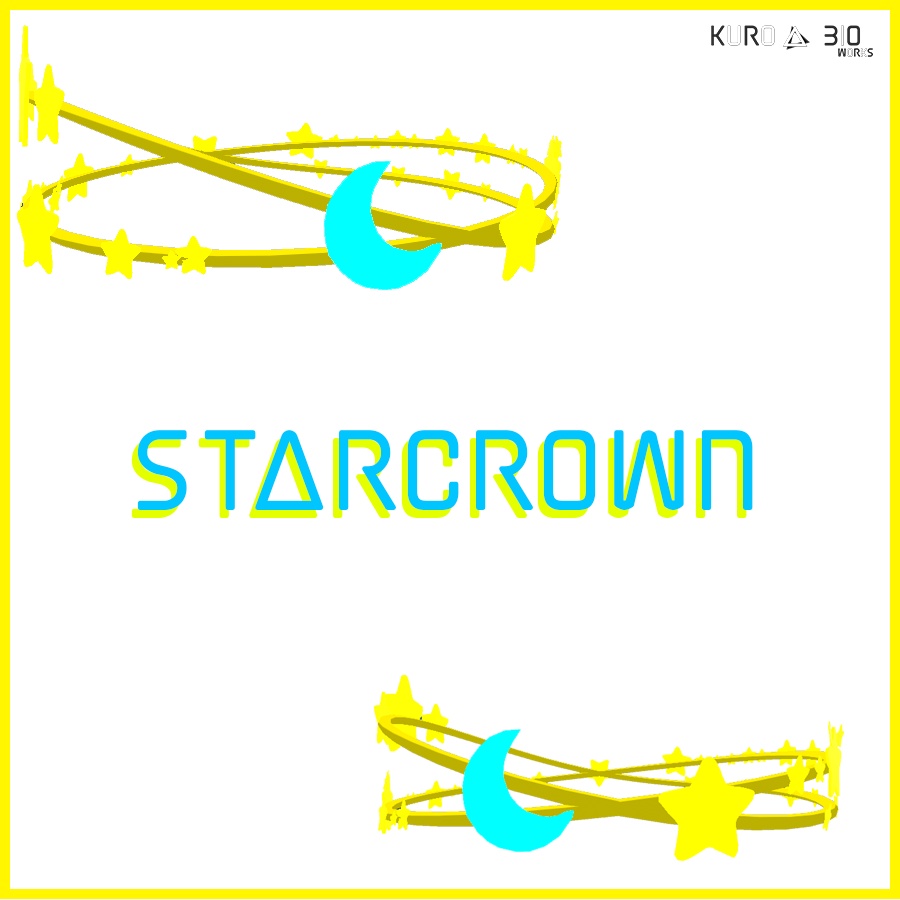「3Dモデル」[Free!] Starcrown スタークラウン (1.02 update!)