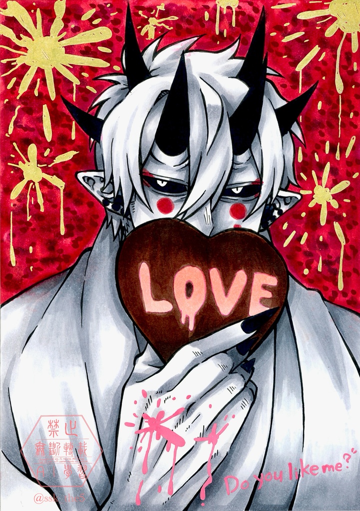 【A5原画】"Do you like me?"