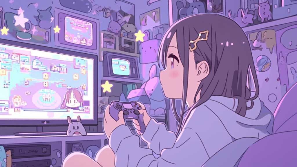 【フリーBGM】ピクセルマジック!💜 ゆめかわ/ゲーム風/チル/ポップ
