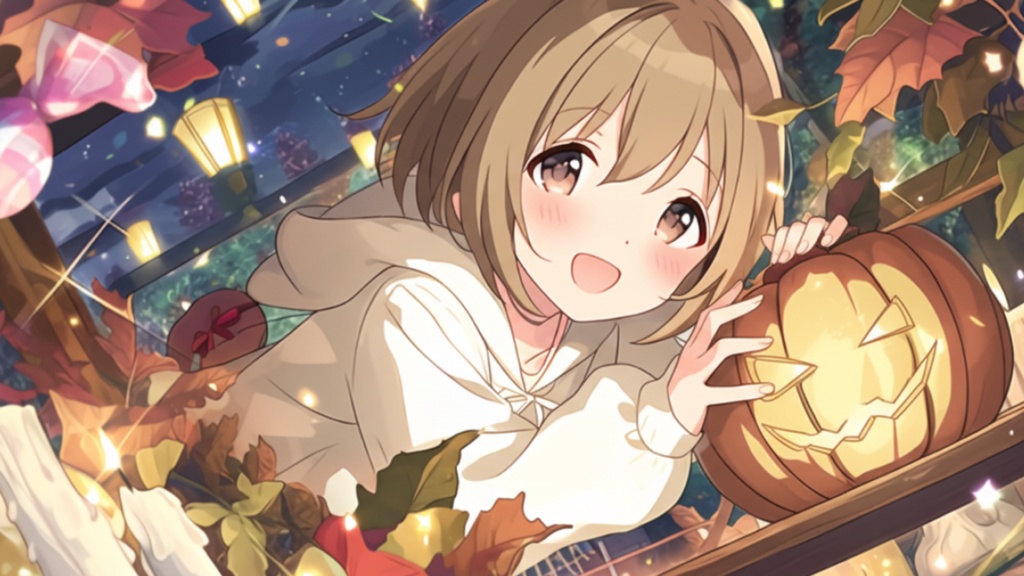 【フリーBGM】スイートパンプキン🎃🍭 ハロウィン/チル/ファンタジー/夜【作業・配信・勉強用】