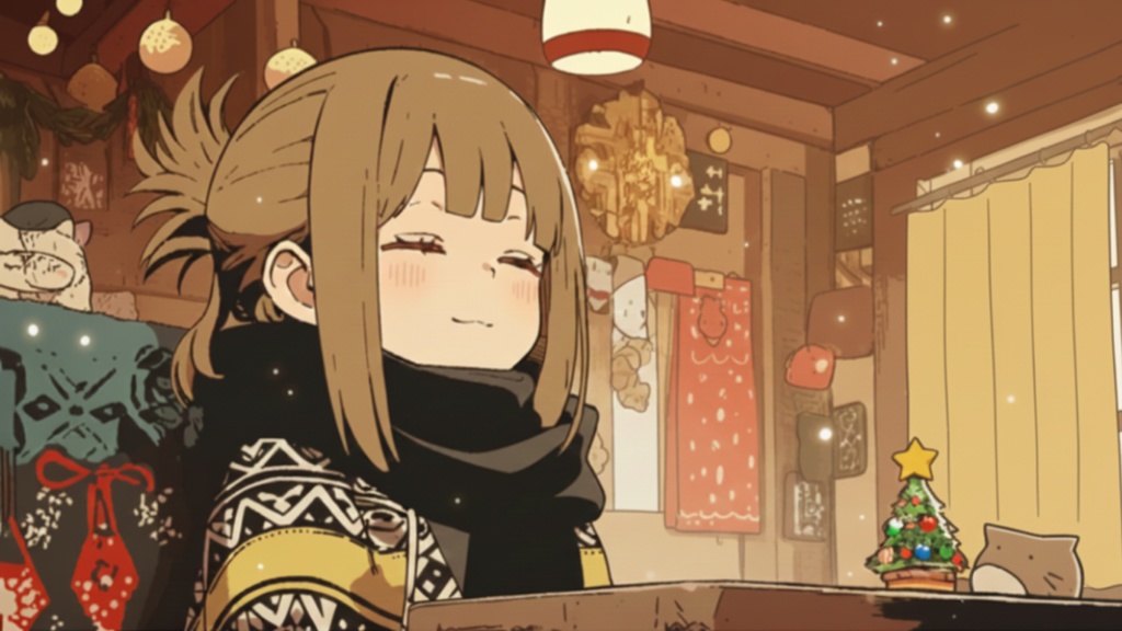 【フリーBGM】冬のあったか時間☕❄️ やさしい/チル/Lo-fi/冬【作業・配信・勉強用】